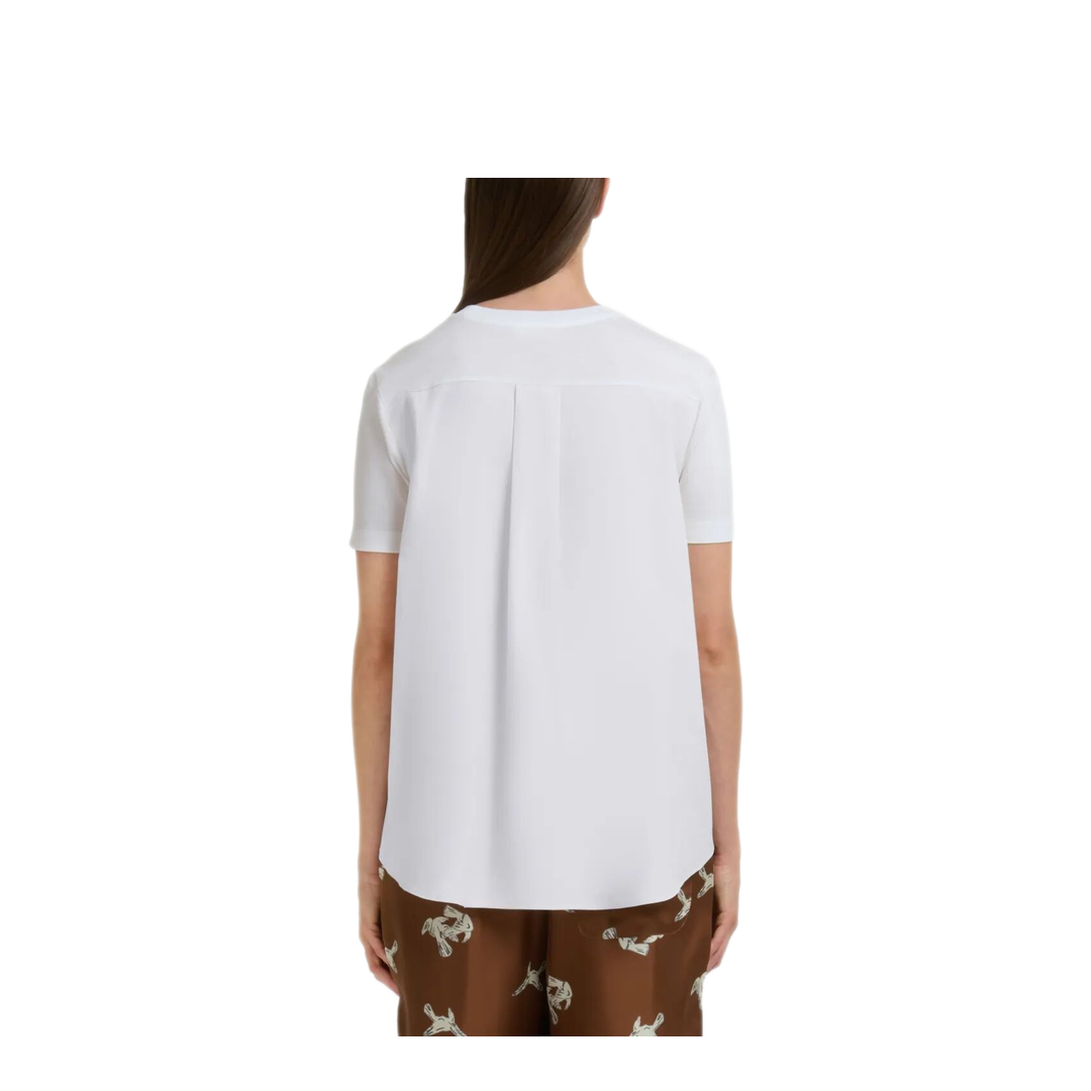 MAYFEYR - Marni - Cotton T-Shirt With Embroidered Logo - THJE0378QSUTC44600W01