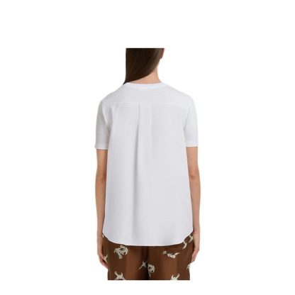 MAYFEYR - Marni - Cotton T-Shirt With Embroidered Logo - THJE0378QSUTC44600W01