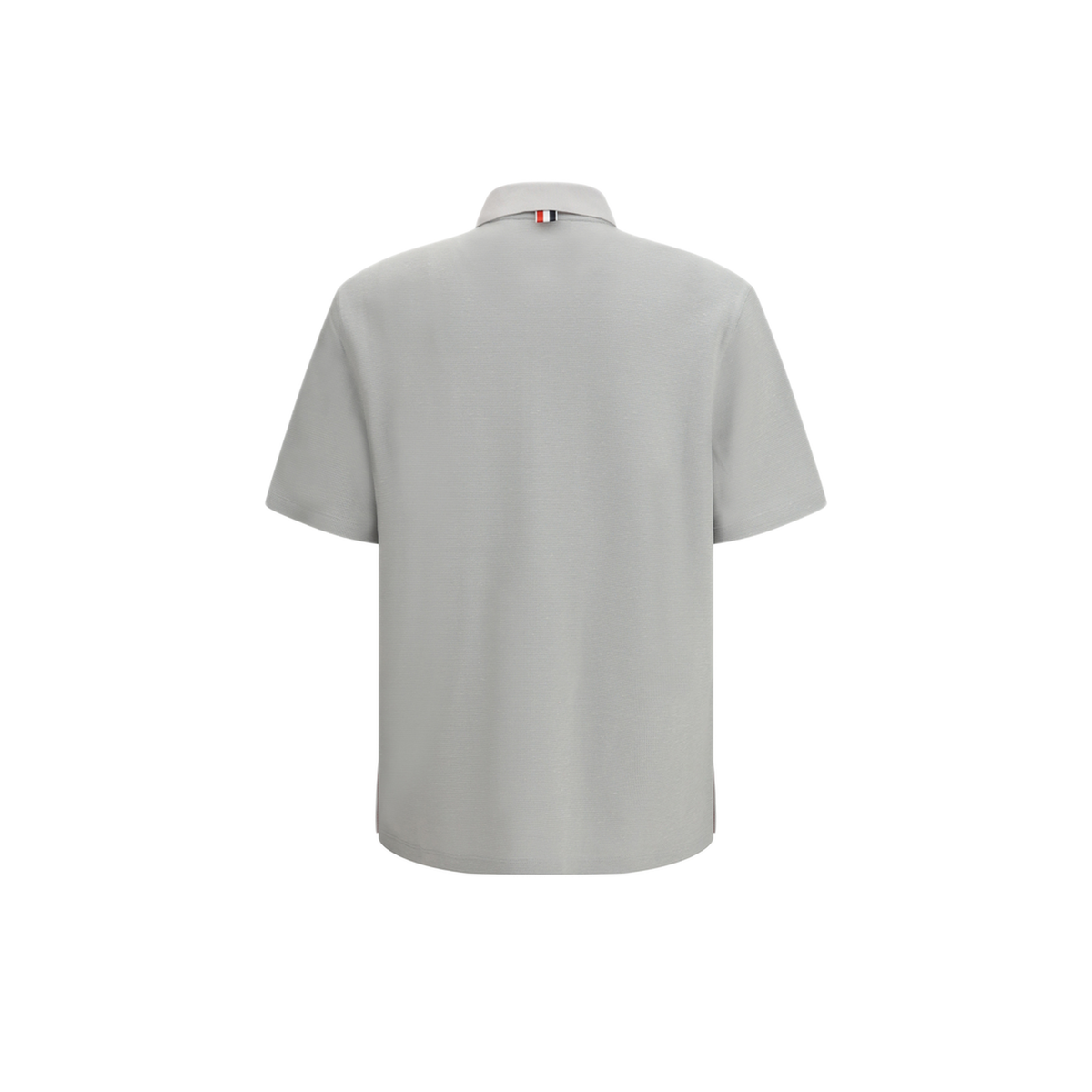 MAYFEYR - Thom Browne - Short Sleeve Polo With Chest Pocket - MJP244EJ0251050