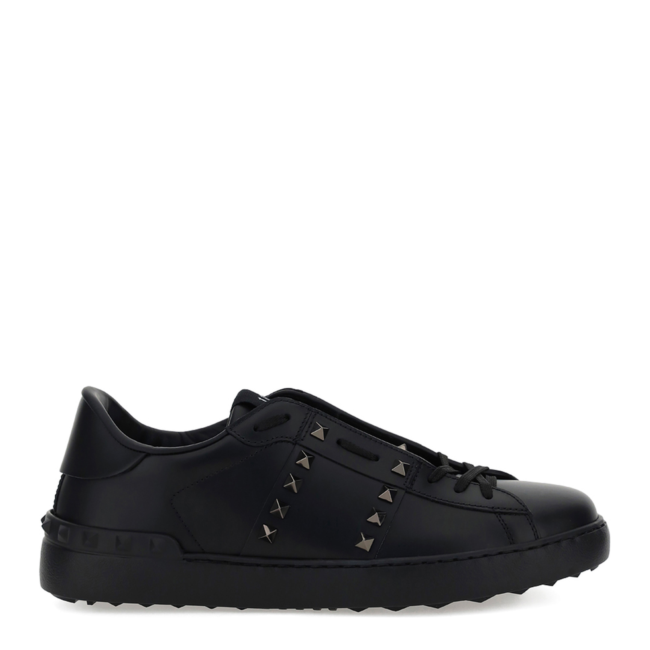 MAYFEYR - Valentino - Rockstud Untitled Calf Leather Sneakers - 9Y2S0931BXE