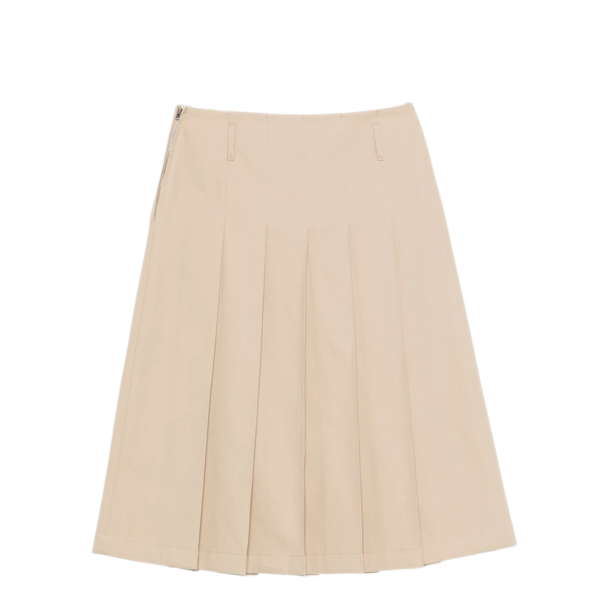 MAYFEYR - A.P.C. - A Line Concealed Zip Skirt - COHLCF06509BAA