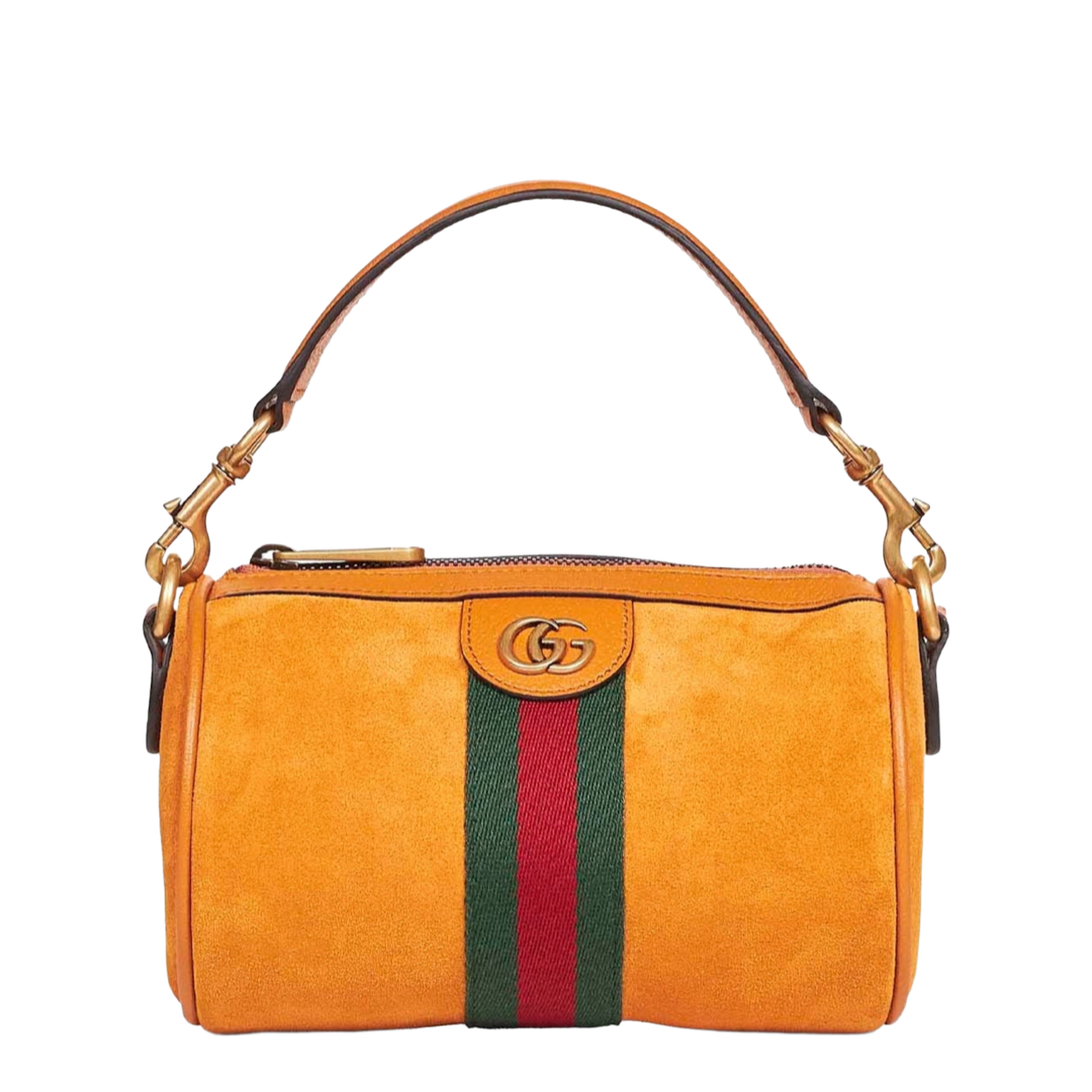 Orange Ophidia Mini Handbag