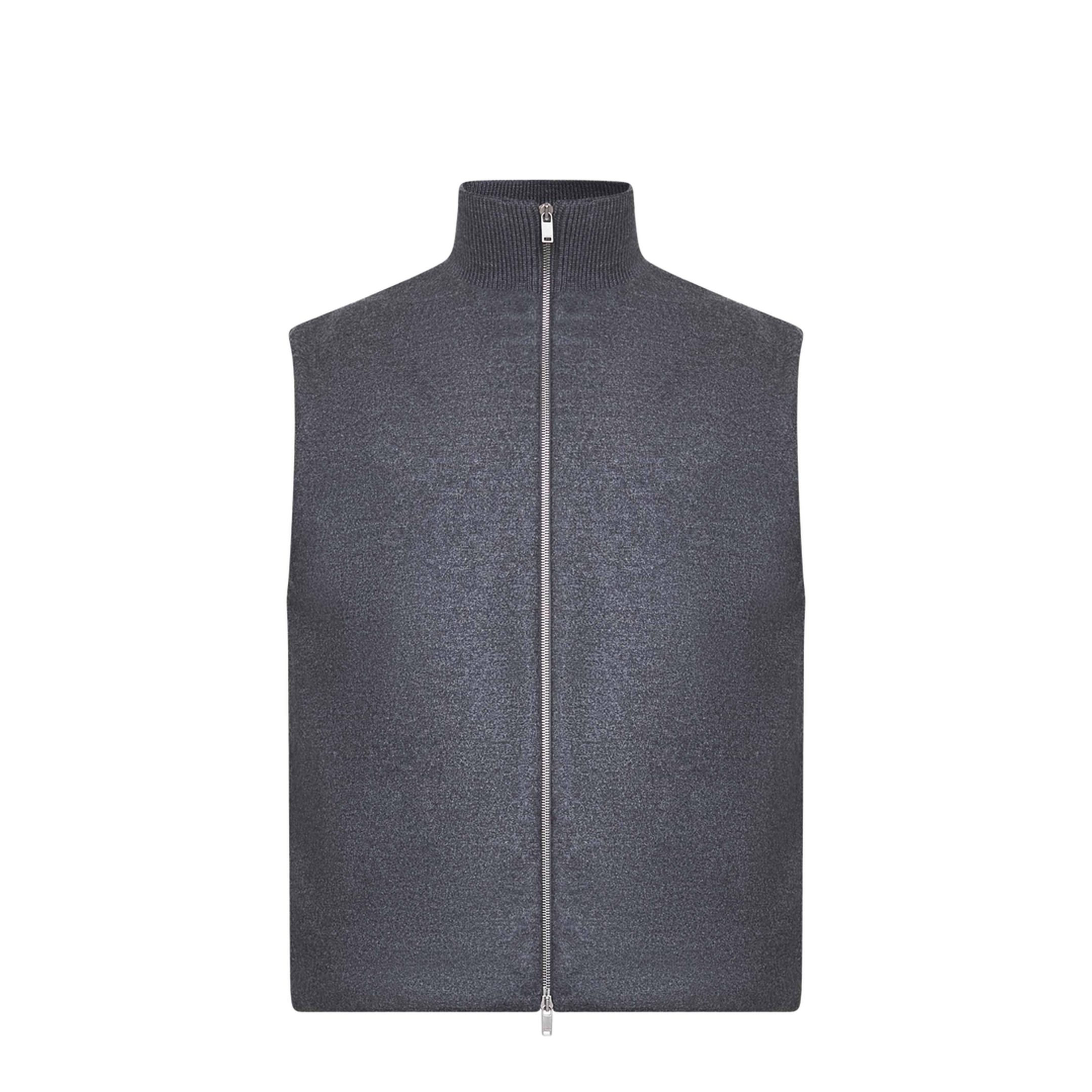 Wool Melton Padded Vest