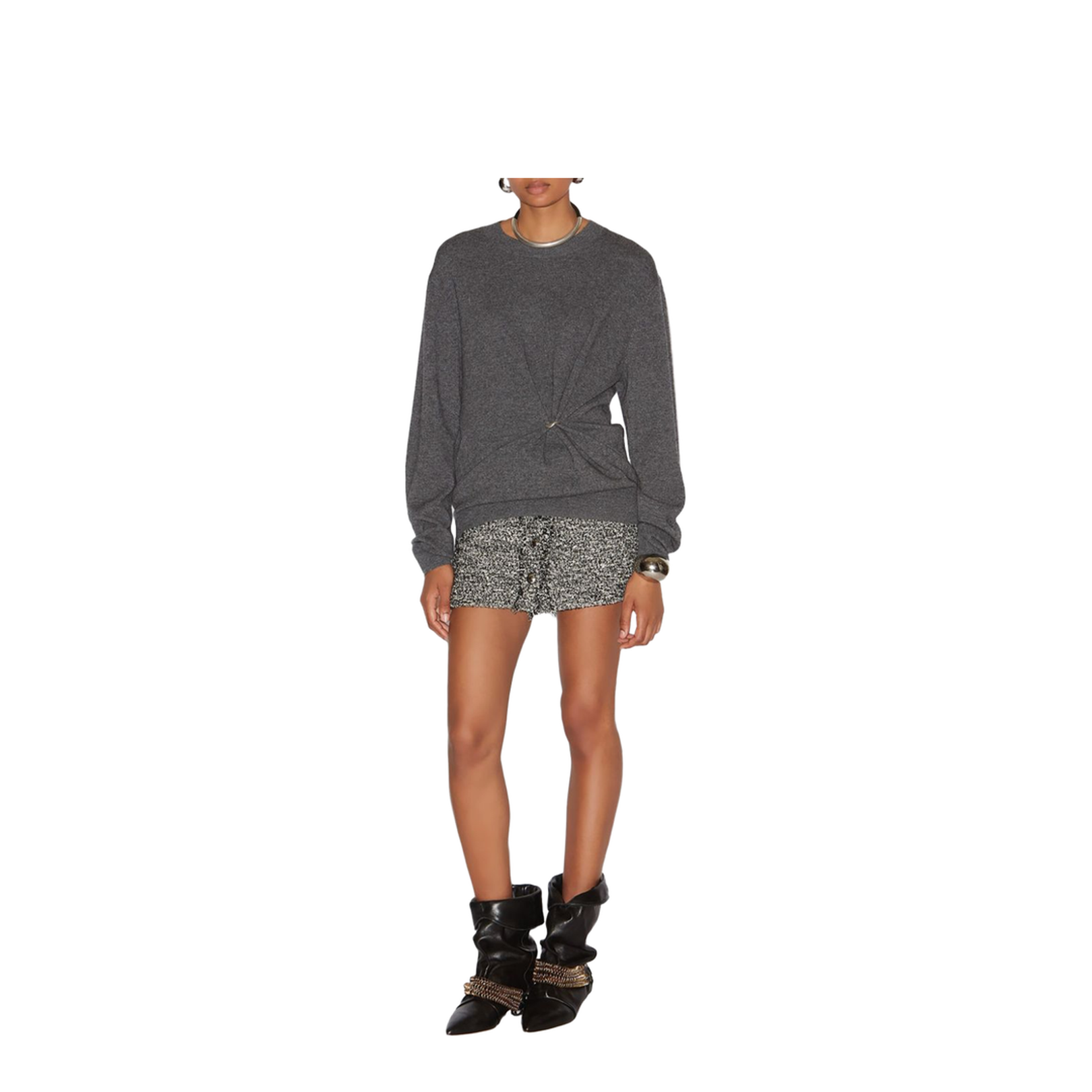 Wool and Cashmere Blend Sweater