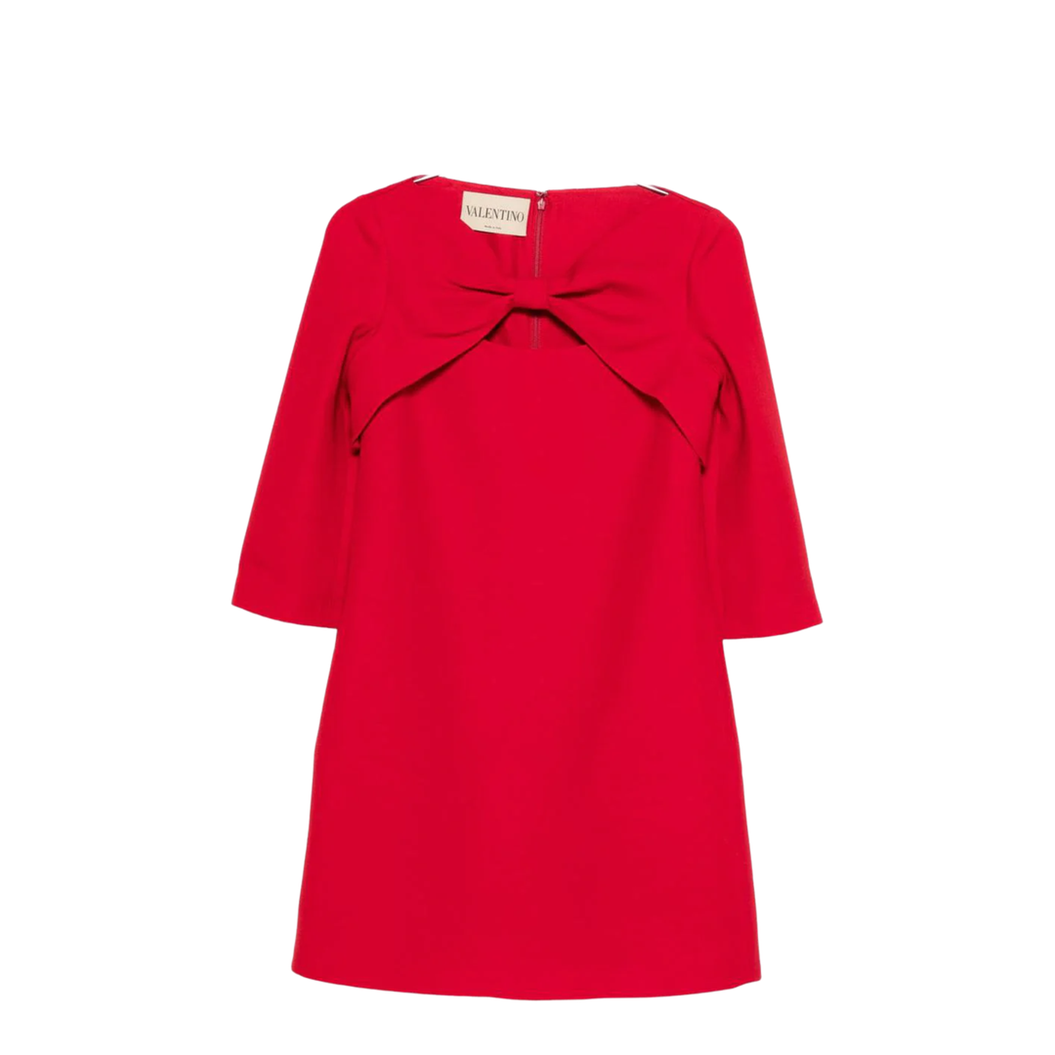 Wool And Silk Mini Dress