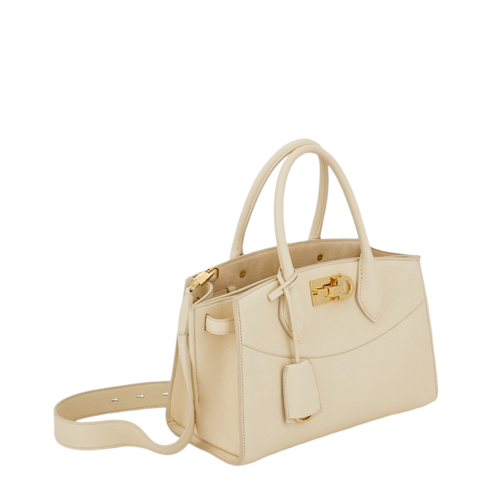 Double Handle Bag with Adjustable and Removable Shoulder Strap