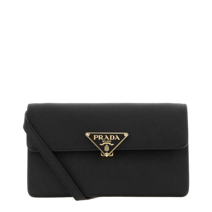 Black Saffiano Leather Mini-Bag