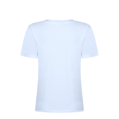 Baby Fit Logo T-Shirt in Cotton Jersey White