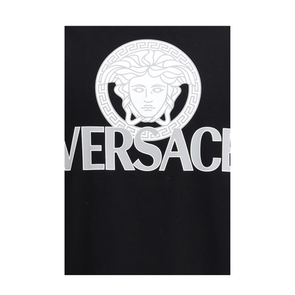 MAYFEYR - Versace - Cotton T-Shirt With Logo - 10142261A10088