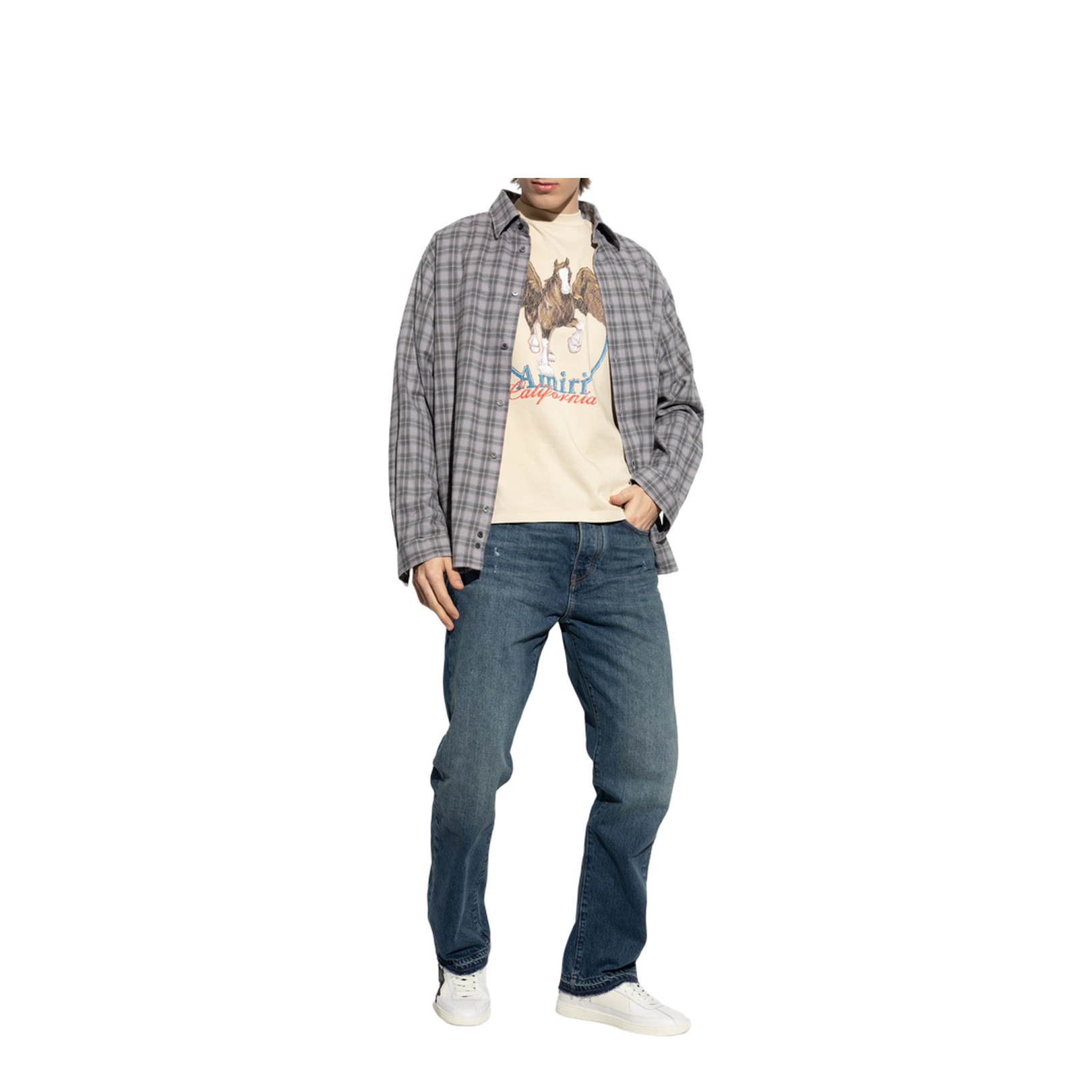 Jeans with vintage effect