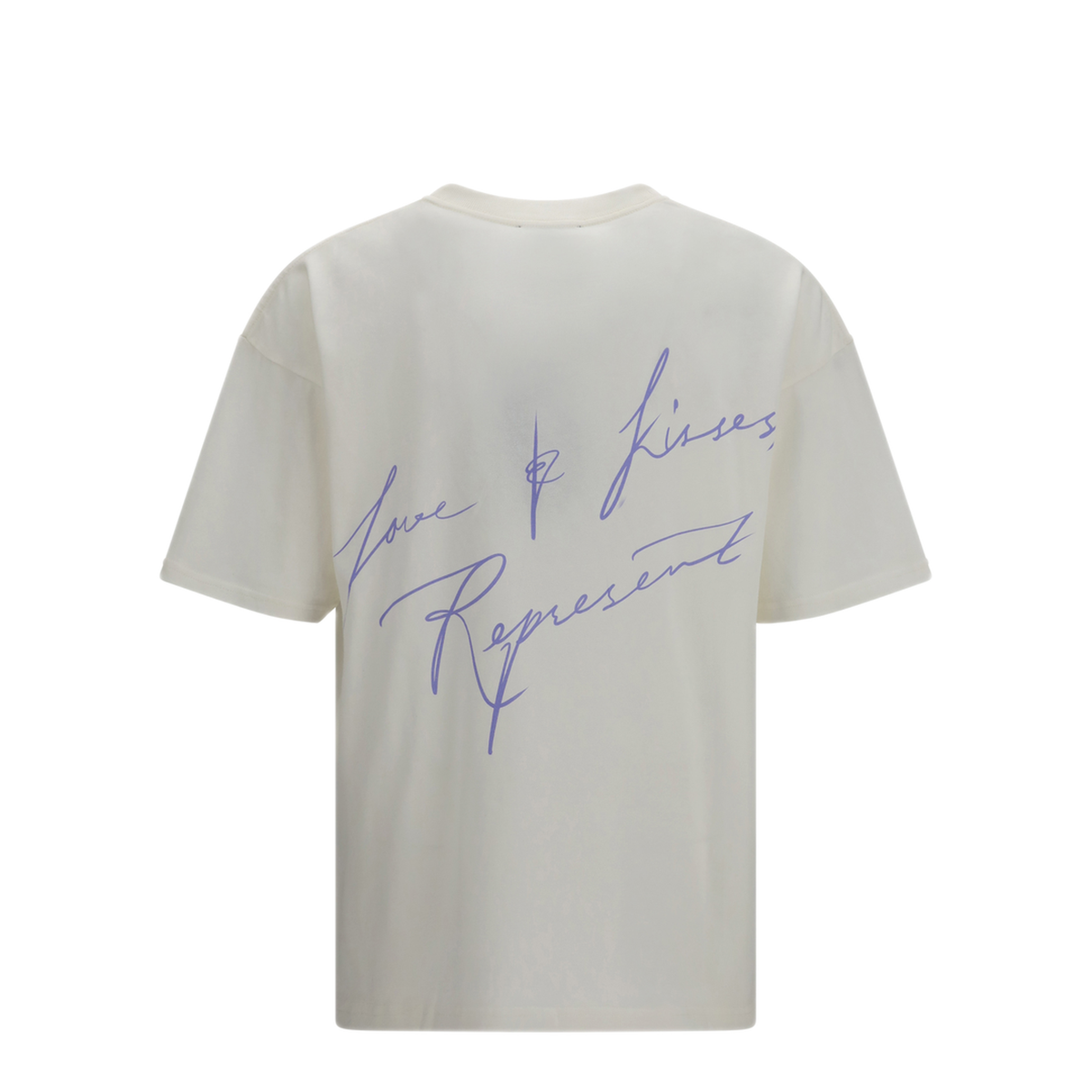 MAYFEYR - Represent - Love And Kisses T Shirt - MLM101143FLATWHITE