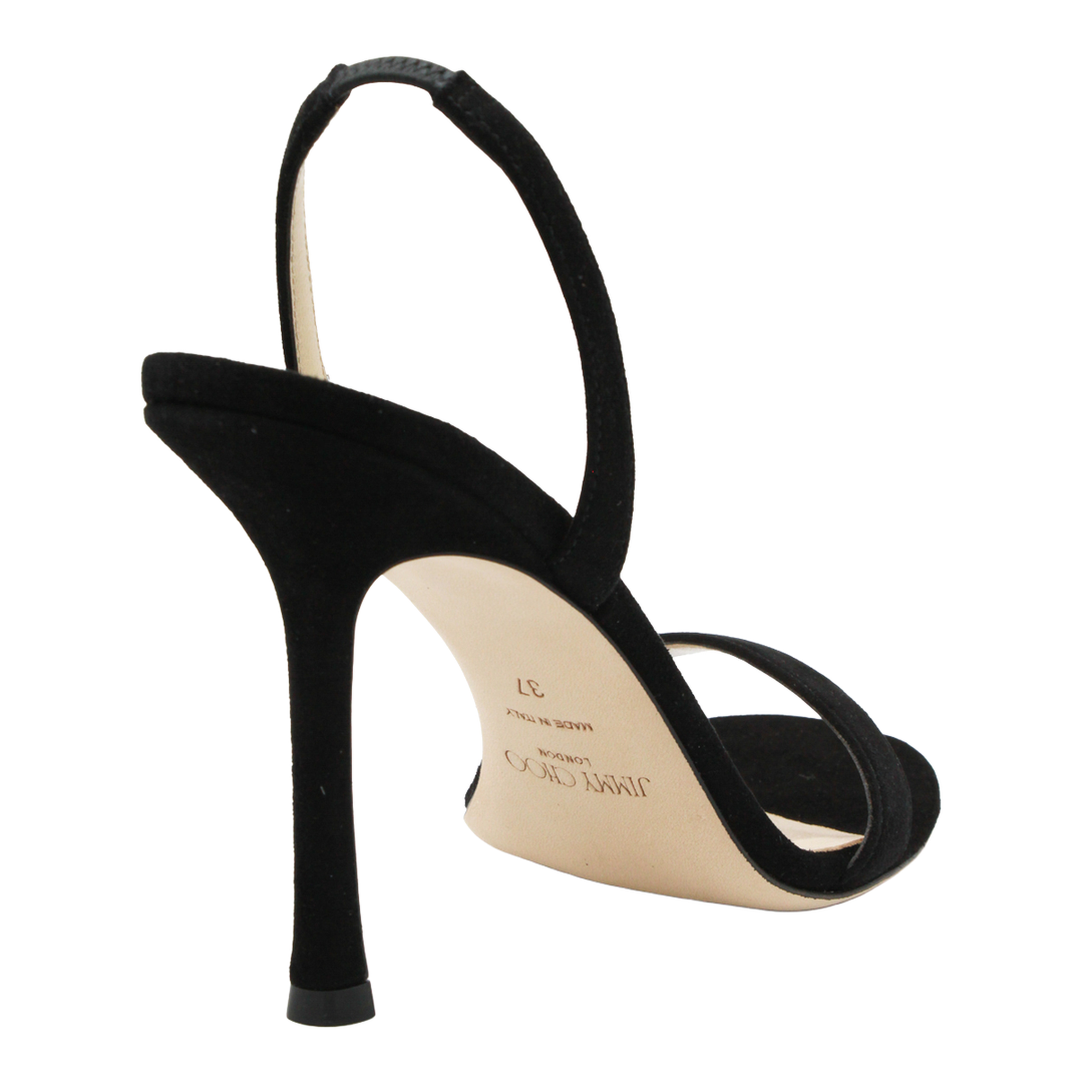Black Suede Sandals
