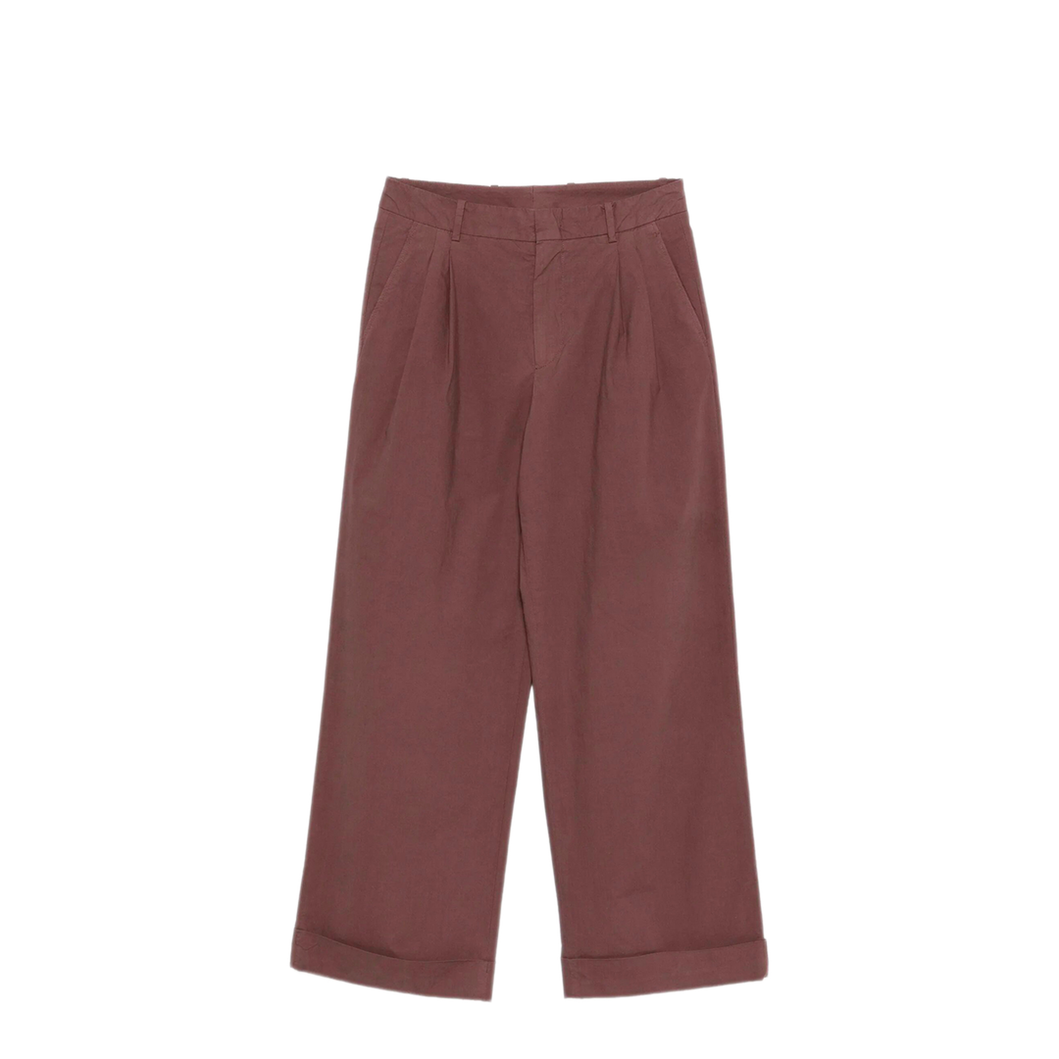 MAYFEYR - CELLAR DOOR - Angie Pleated Turn Up Trousers - 210700F8238