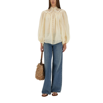Embroidered Coco Blouse