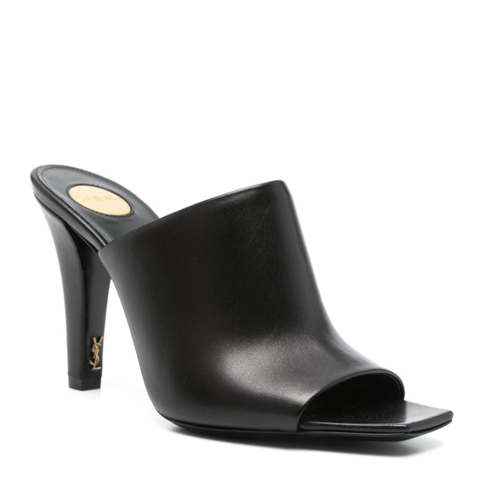 Mules in Smooth Leather