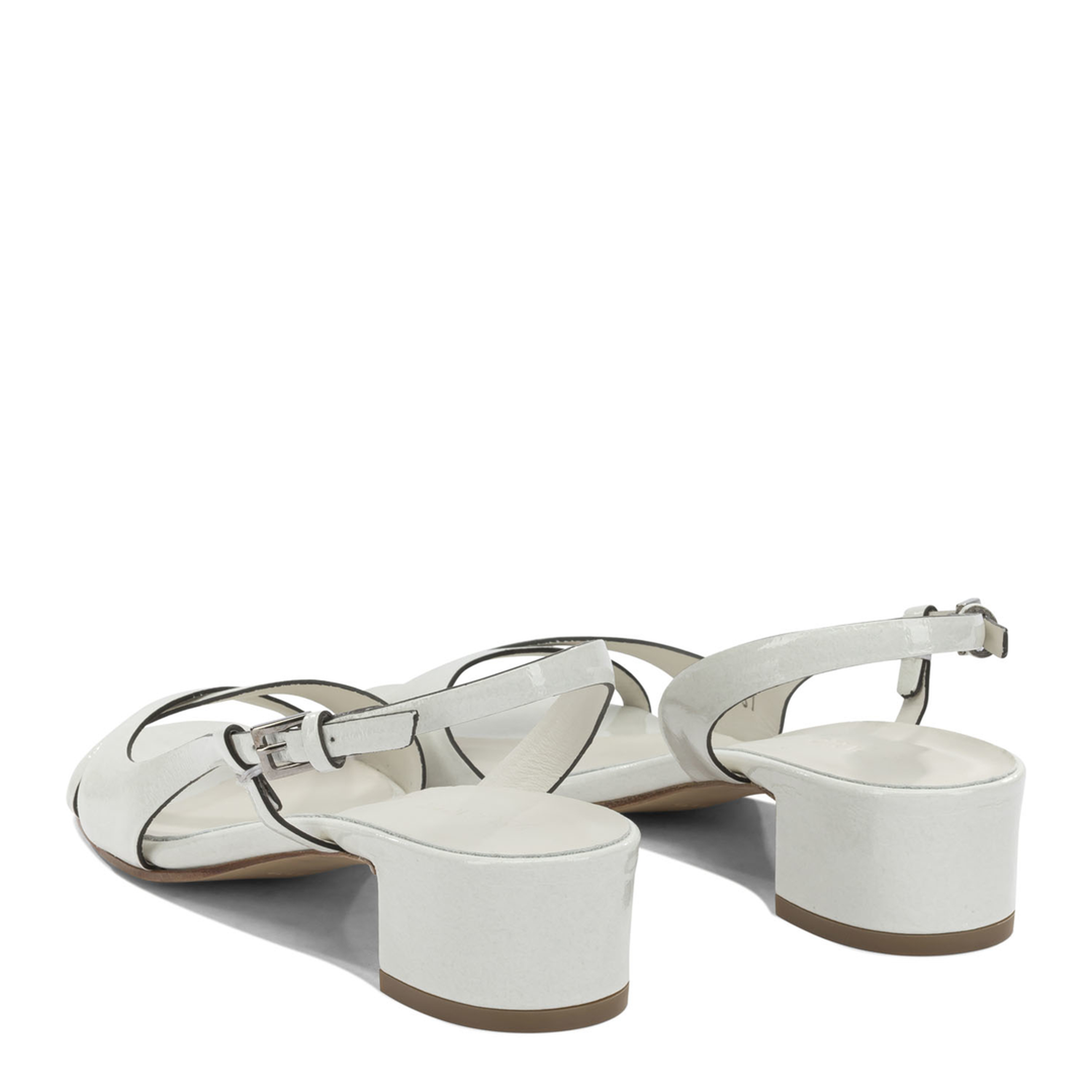 MAYFEYR - Del Carlo - Heeled Sandals - 12111ANNVETROBIANCO