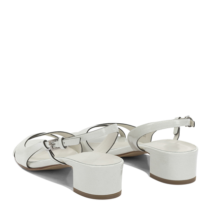MAYFEYR - Del Carlo - Heeled Sandals - 12111ANNVETROBIANCO