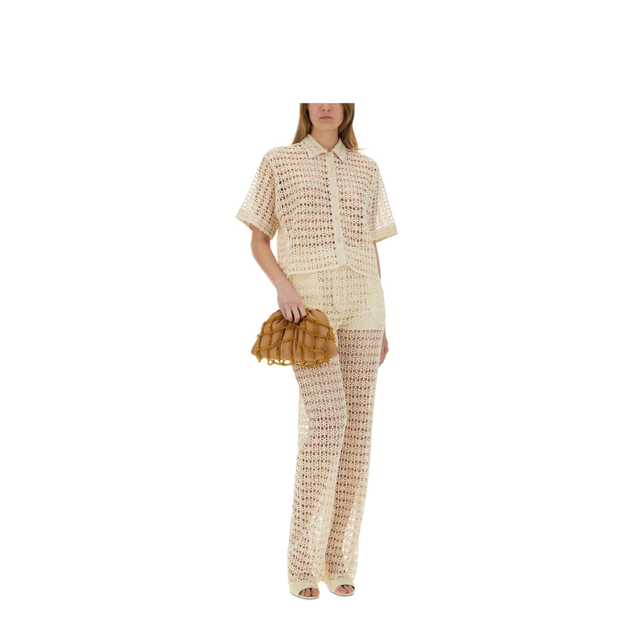 MAYFEYR - Alysi - Wide Macram Pants - 105188P5201MERIN