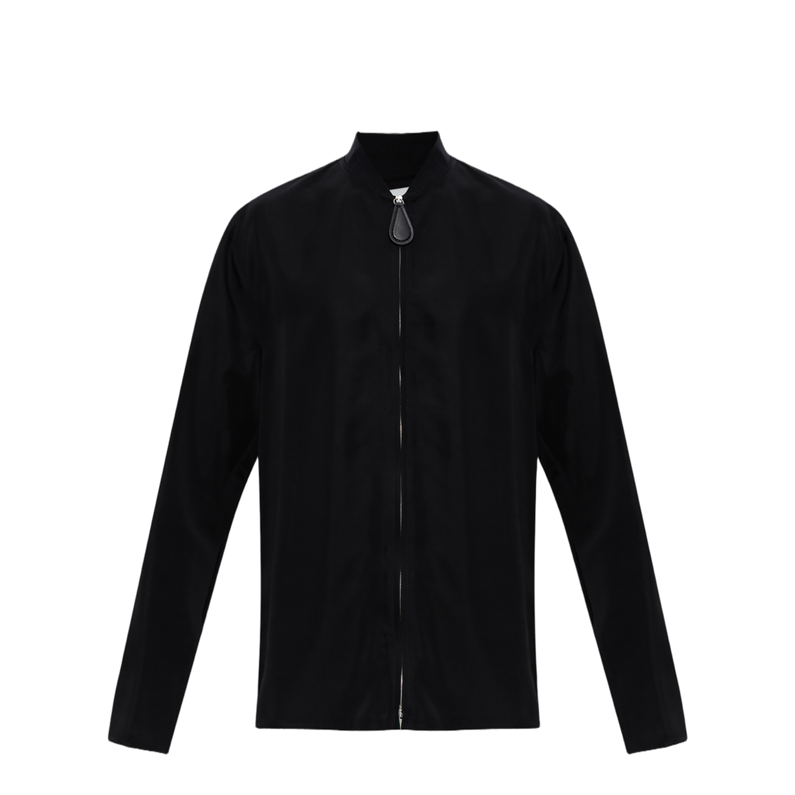 Shirt with zip fastening
