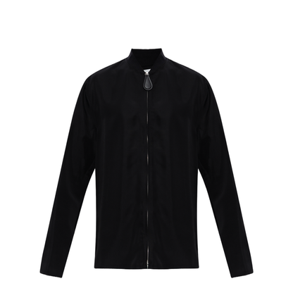 Shirt with zip fastening