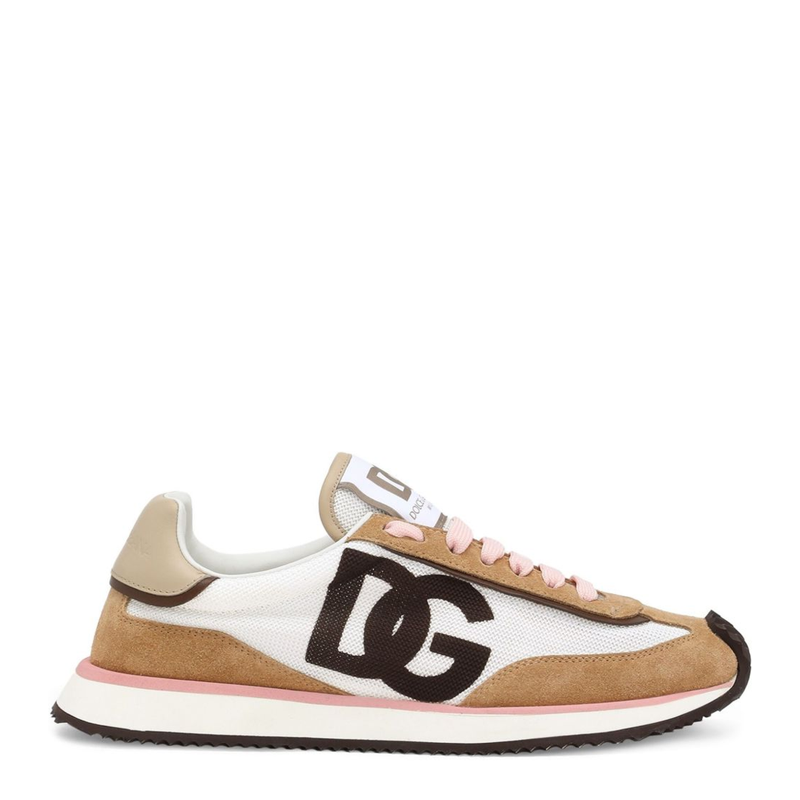 Mixed-material Cushion Sneakers