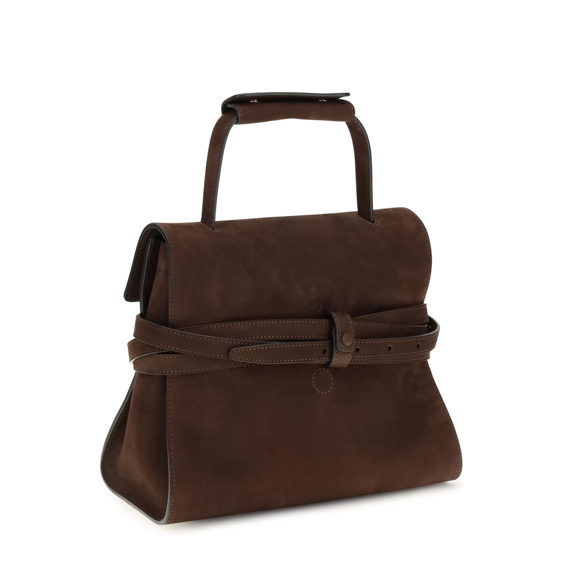 MAYFEYR - Moschino - Handbag Nabuk Cioccolato - MC4022PP1POJ0