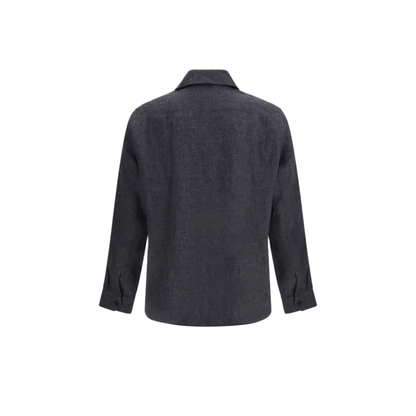 MAYFEYR - Brunello Cucinelli - Easy Fit Linen Shirt - MF6300648C046