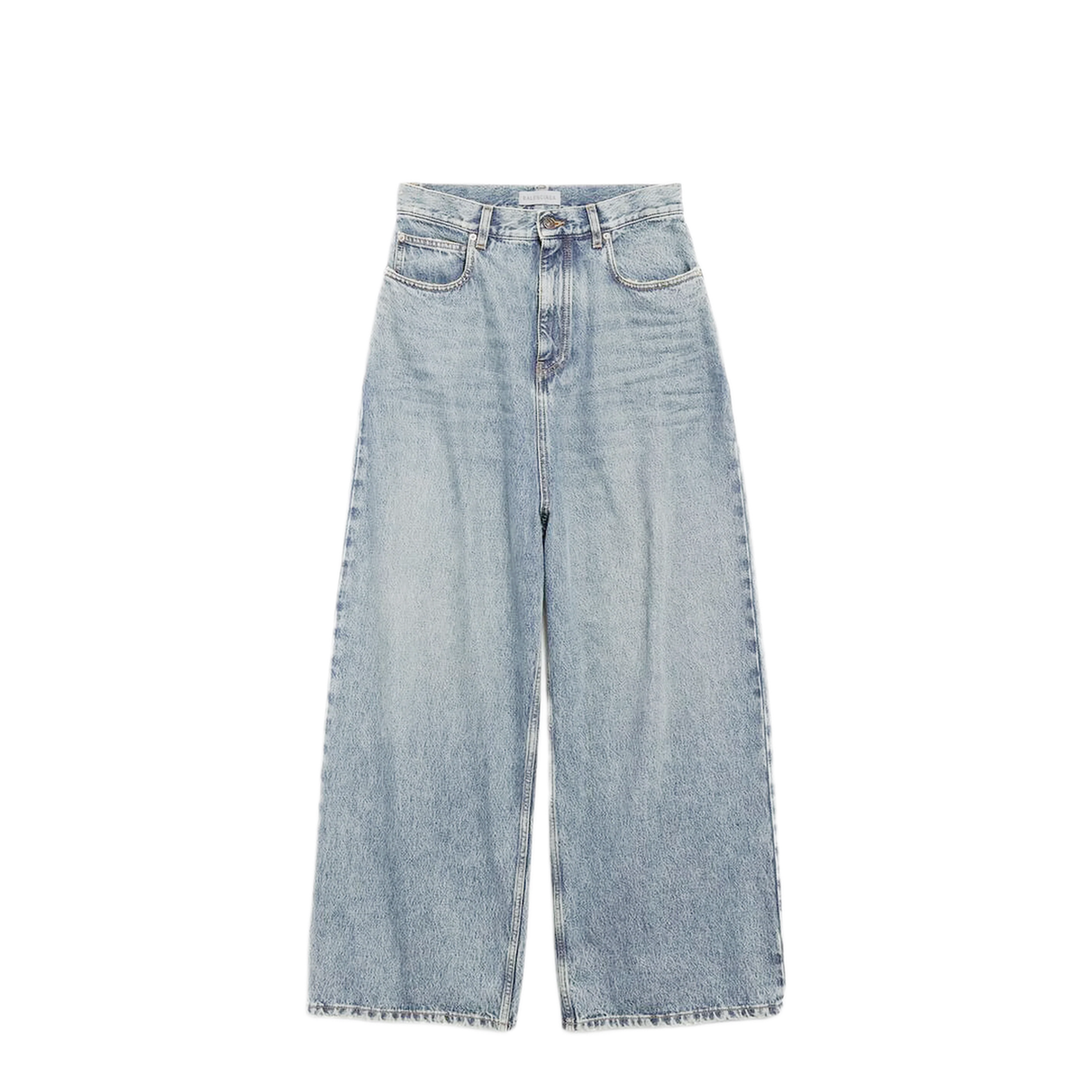 MAYFEYR - Balenciaga - Wide Leg Light Blue Cotton Jeans - A001OETBP484020