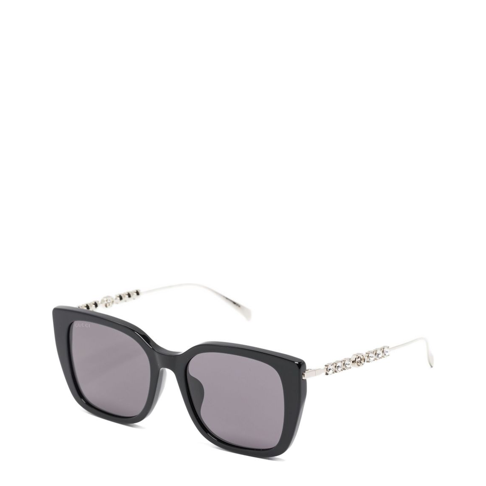 Black Rectangle Frame Sunglasses