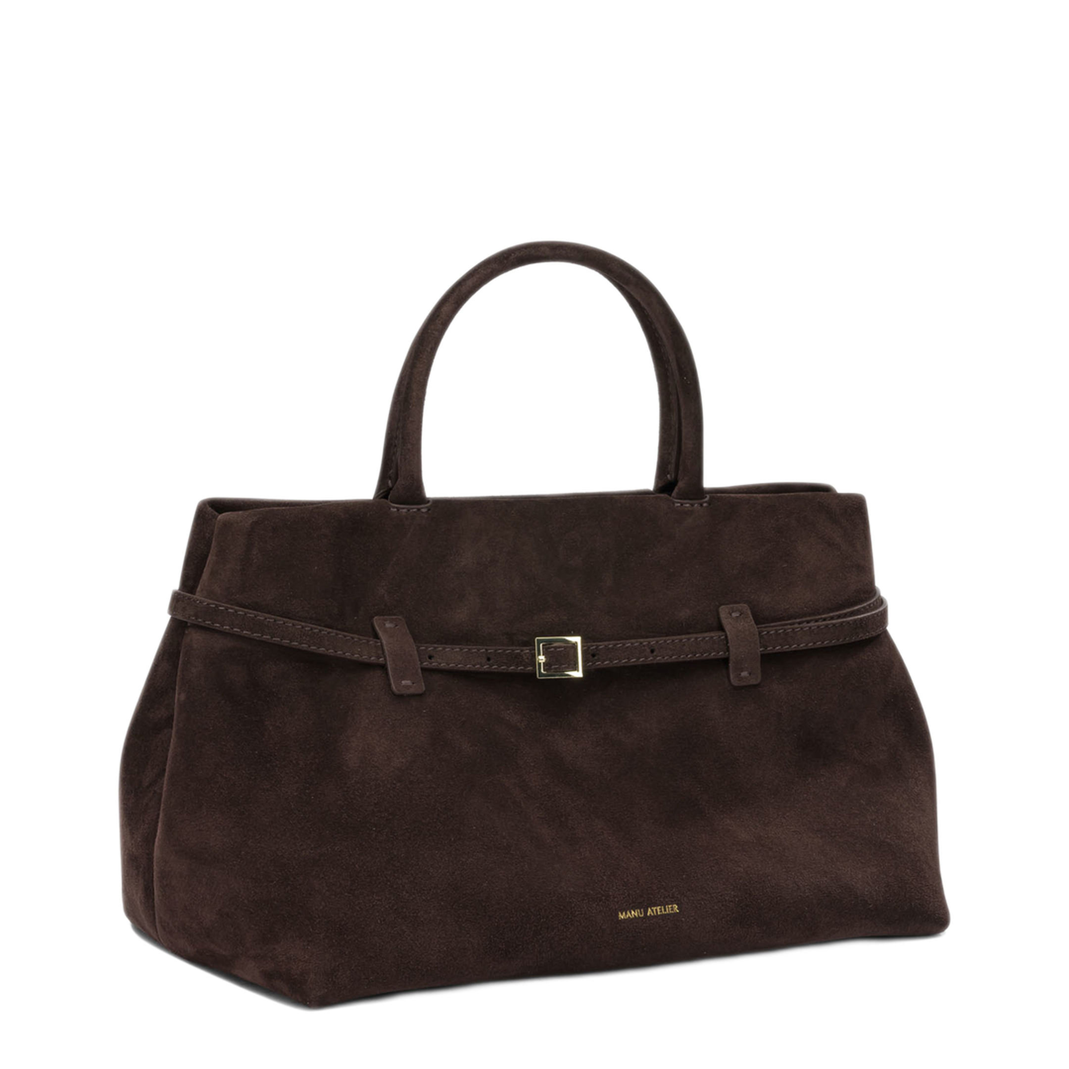 MAYFEYR - Manu Atelier - Le Cambon 35 Medium Handbag - 2024289LECAMBON35DEEPBROWN