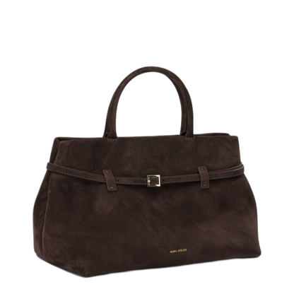 MAYFEYR - Manu Atelier - Le Cambon 35 Medium Handbag - 2024289LECAMBON35DEEPBROWN