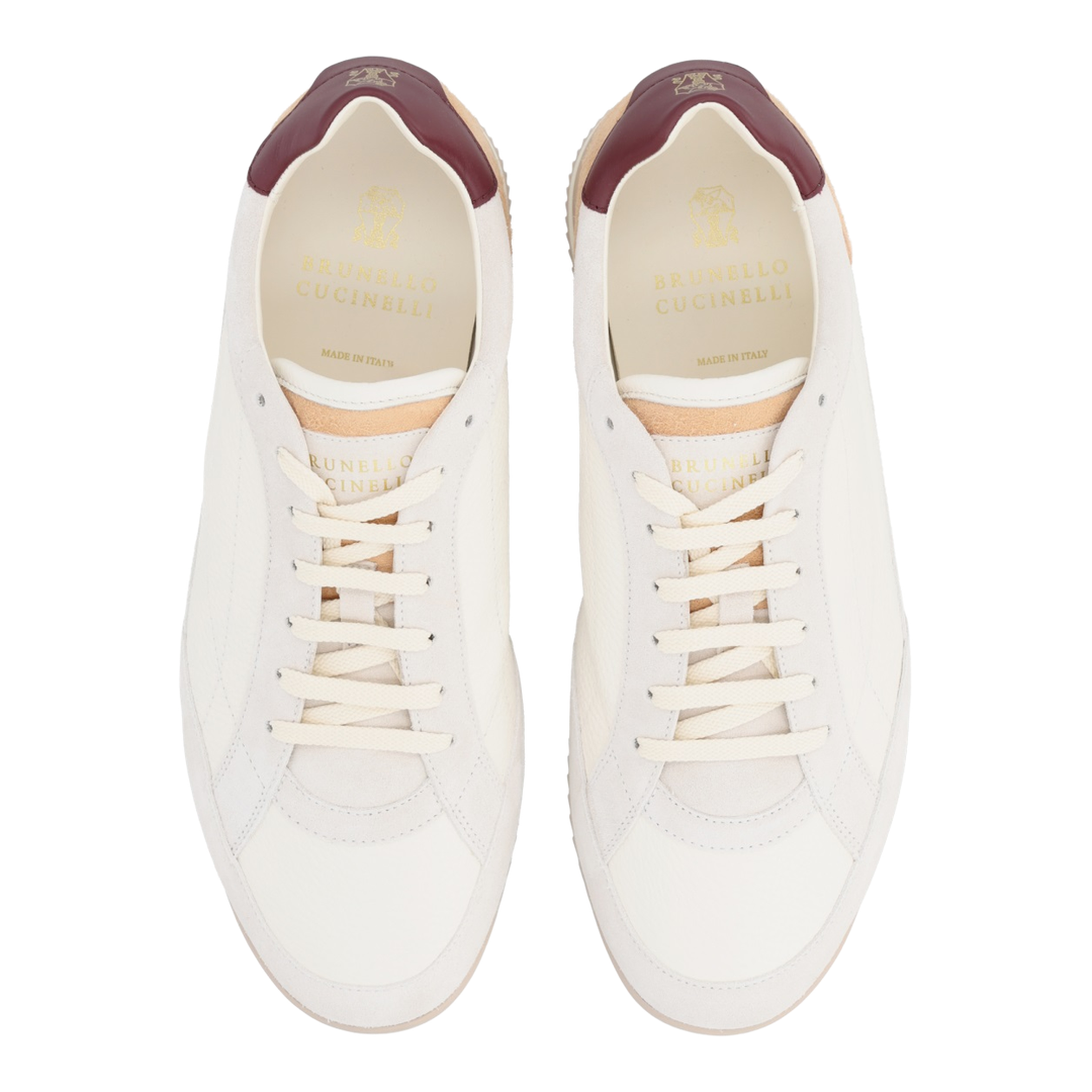 Sneaker with Suede Details