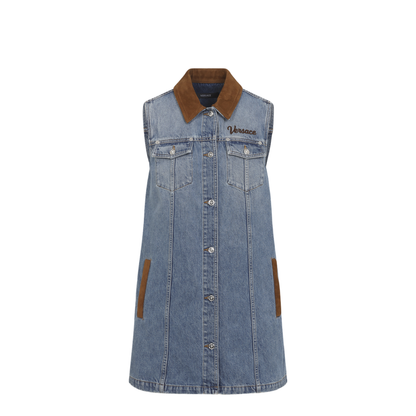 MAYFEYR - Versace - Denim Stone Wash Dress - 10226951A16751