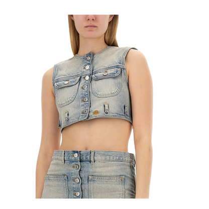 MAYFEYR - Courreges - Cropped Top - 124DBL153DE00167011