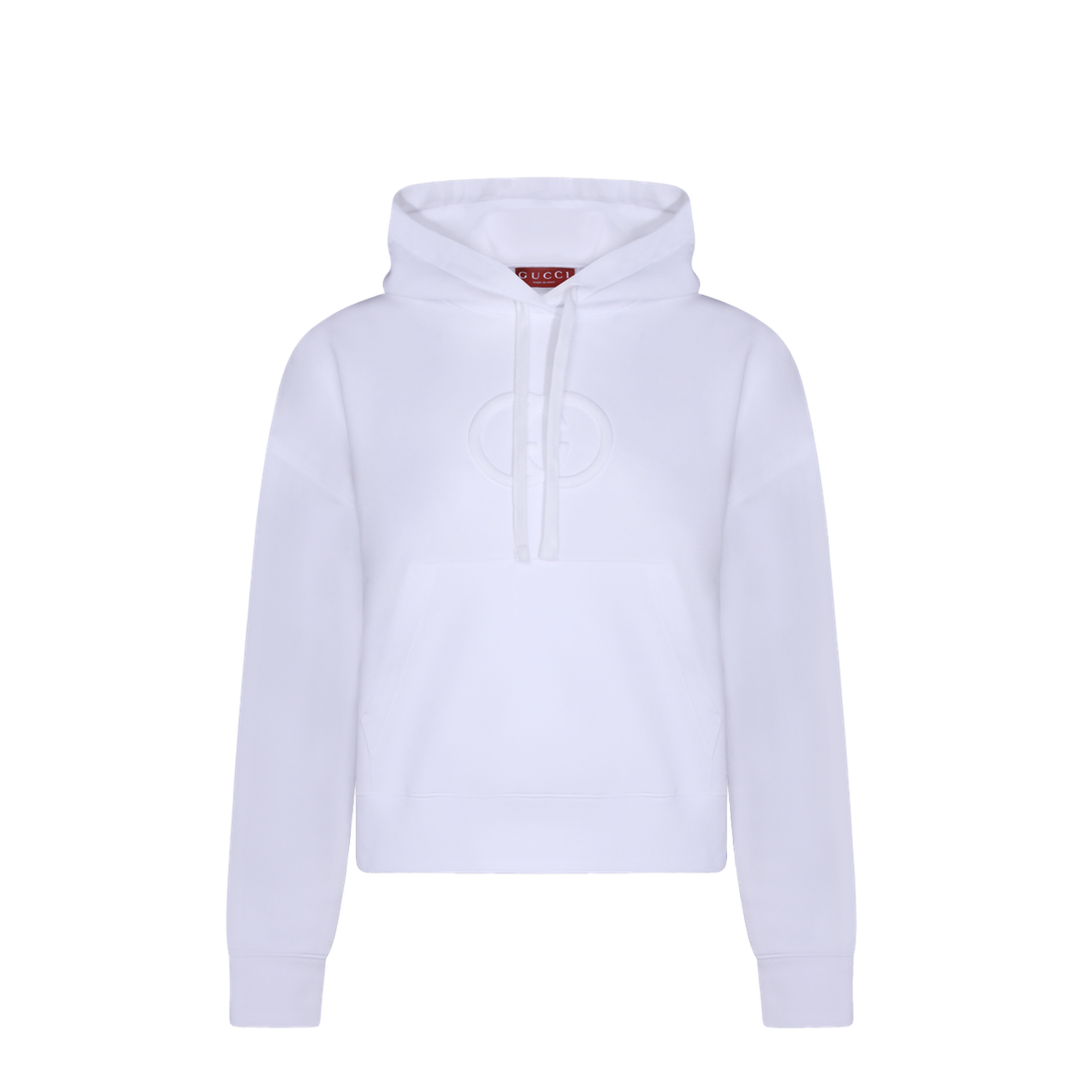MAYFEYR - Gucci - White Cotton Oversize Sweatshirt - 837930XJHJO9692