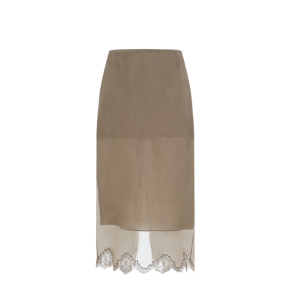 MAYFEYR - CARVEN - Sheer Lingerie Skirt - 6262K21290N847