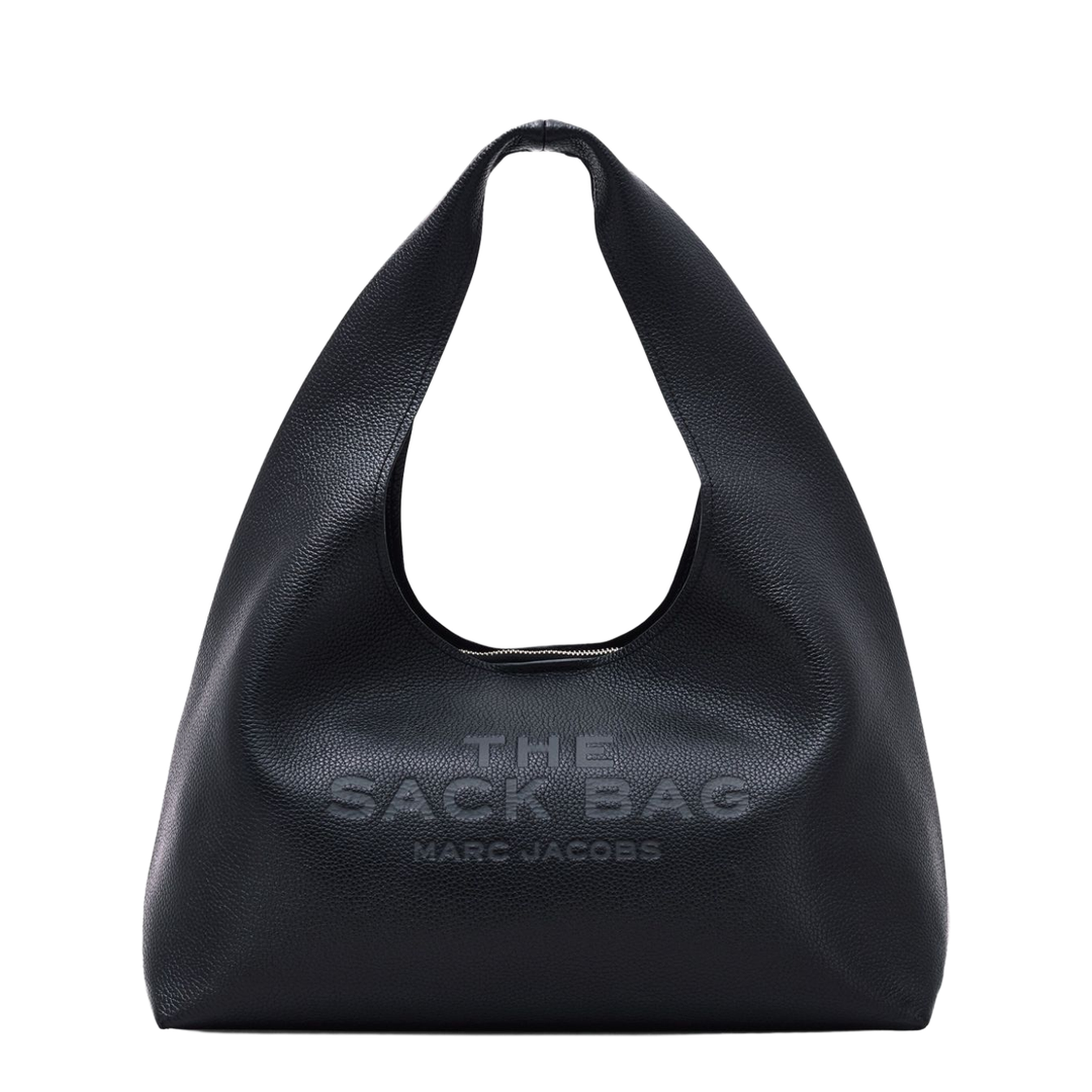 The Sack Bag In Black Leather