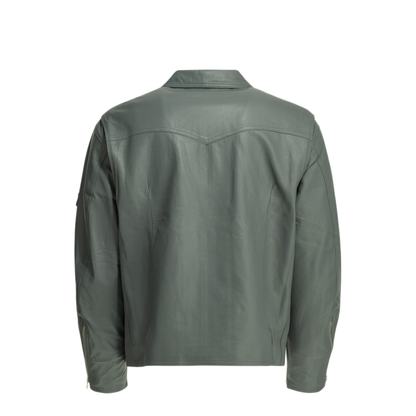 MAYFEYR - Needles - Southern Leather Jacket - SX120AGREY