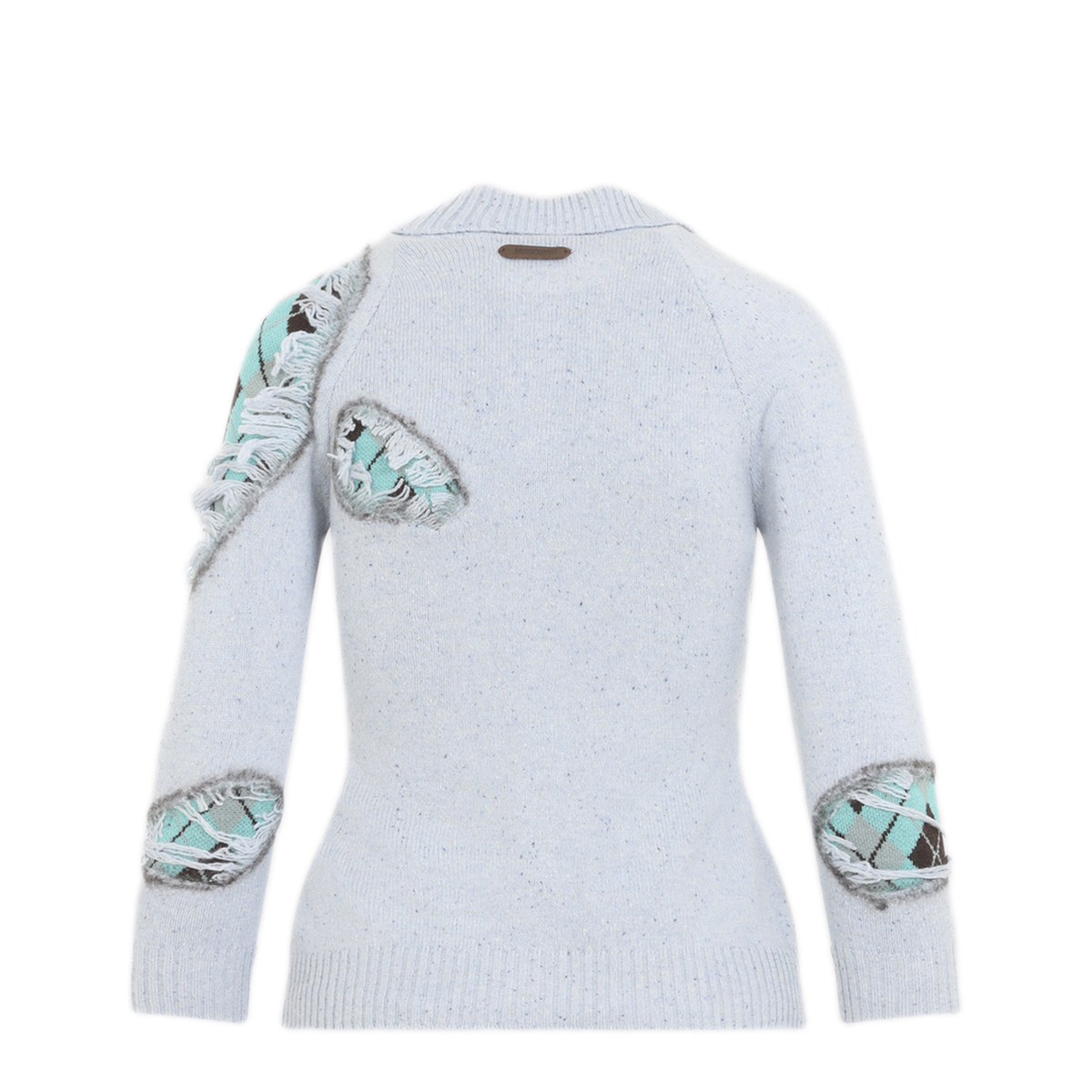 MAYFEYR - Moschino - Pale Blue Wool Cardigan - 262DA090154001331
