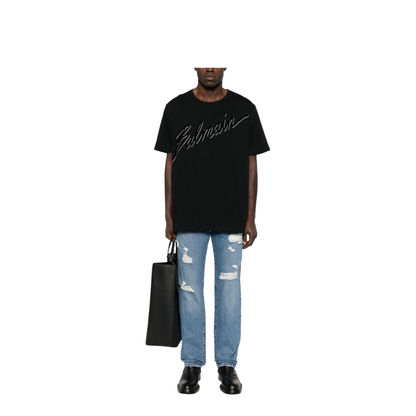 MAYFEYR - Dolce & Gabbana - Classic Five-Pocket Cotton Jeans With Abrasions - GP02XZG8MX2
