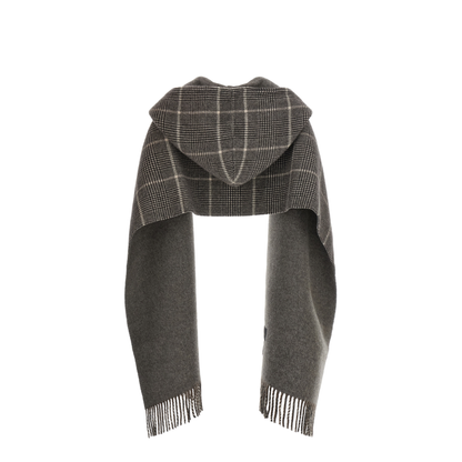 Hooded Scarf Grey