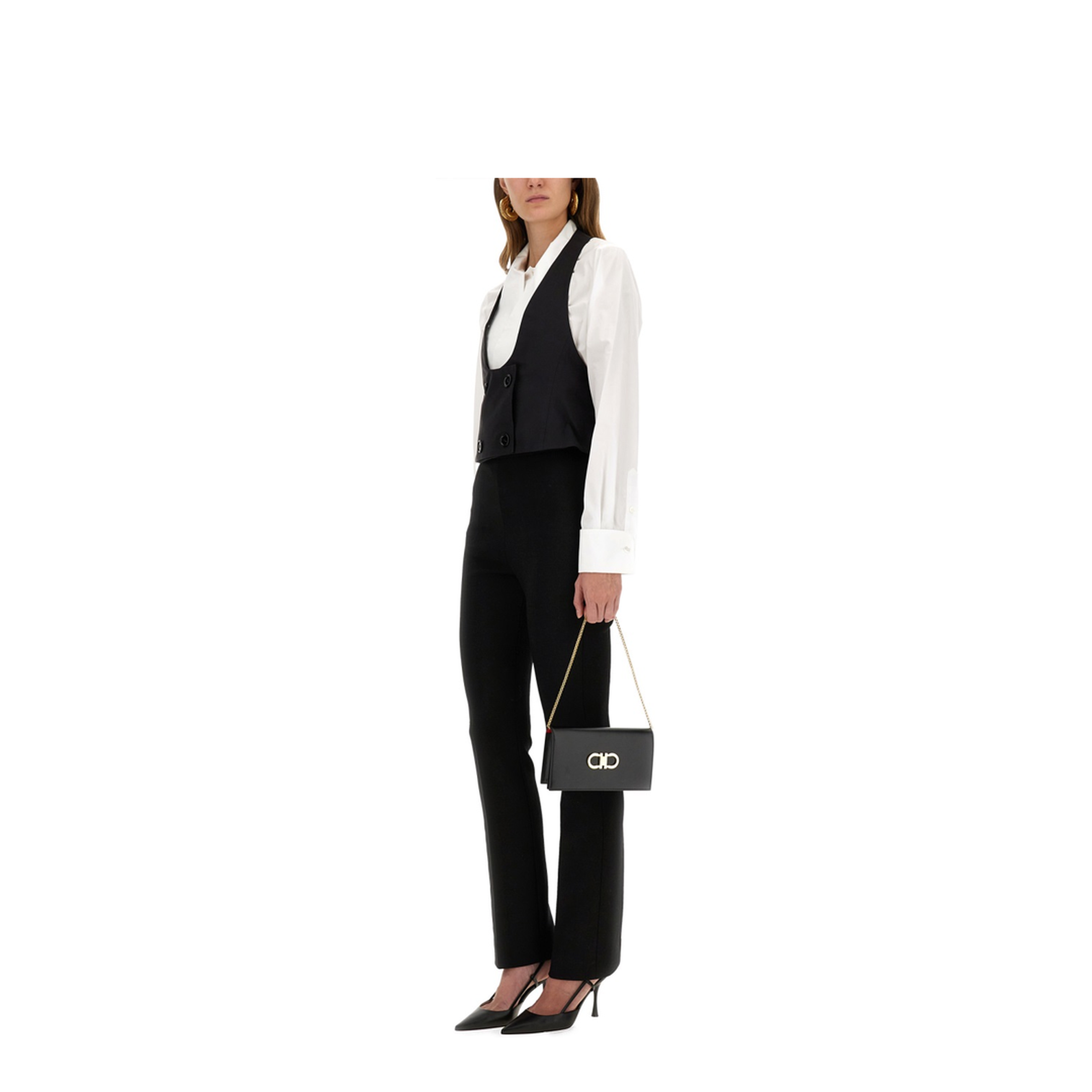 MAYFEYR - NINA RICCI - Open Back Vest - 25ACTO030CO1099U9000