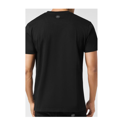 MAYFEYR - PHILIPP PLEIN - Black T Shirt - AAECMTK8617PJY002N02