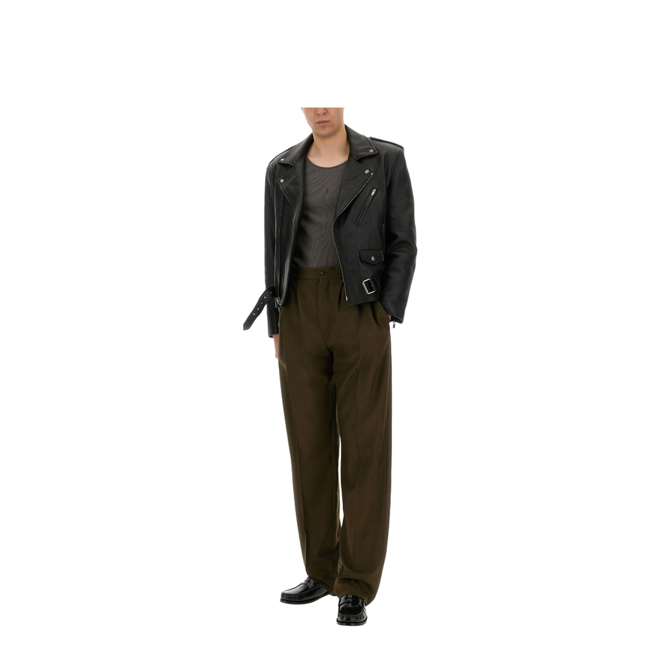 MAYFEYR - Saint Laurent - Leather Biker Jacket - 822089YCOQ21000