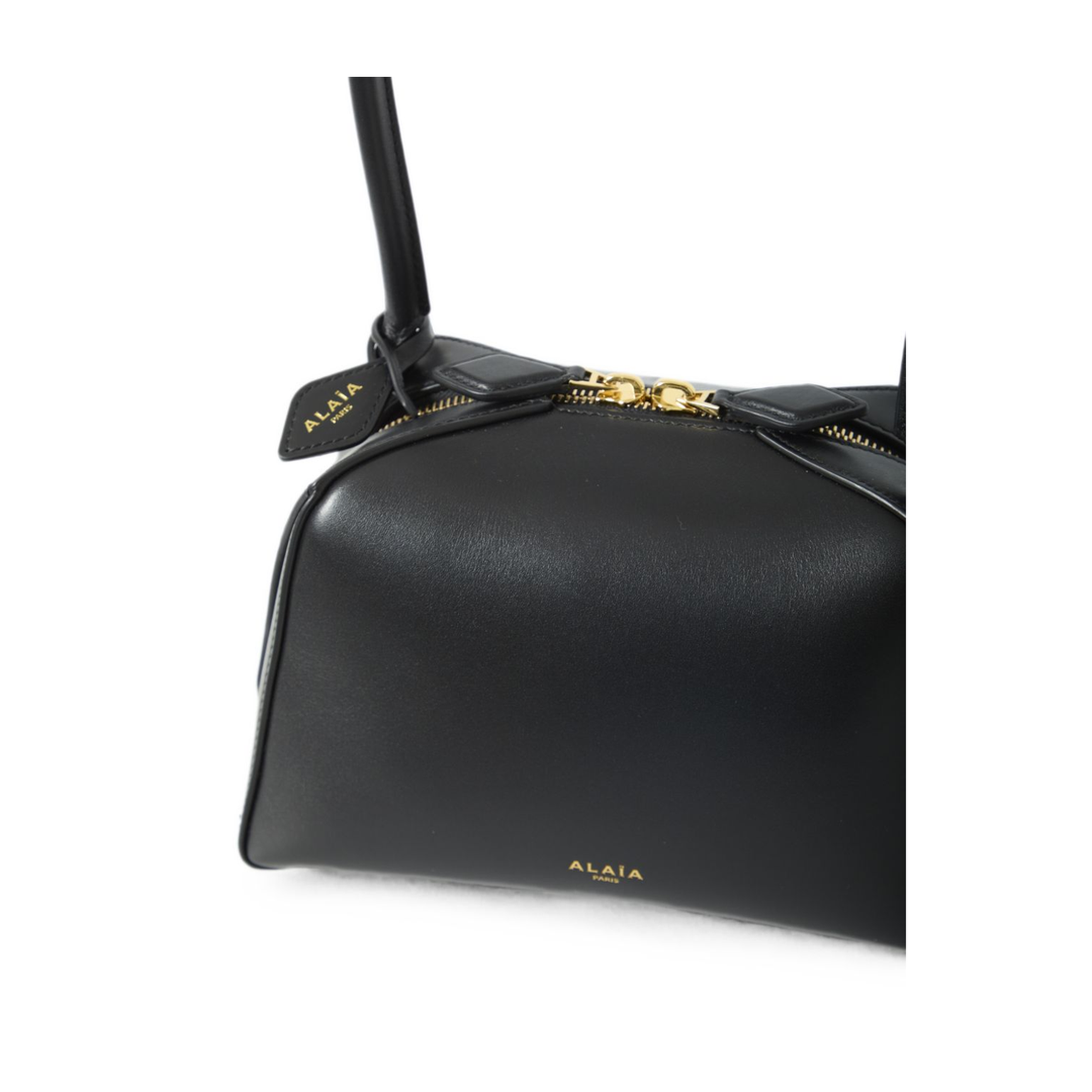 Hip Small Calfskin Bucket Bag - Noir