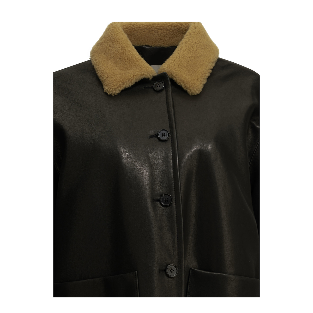 MAYFEYR - Khaite - Wilson Leather Jacket - 62561036200