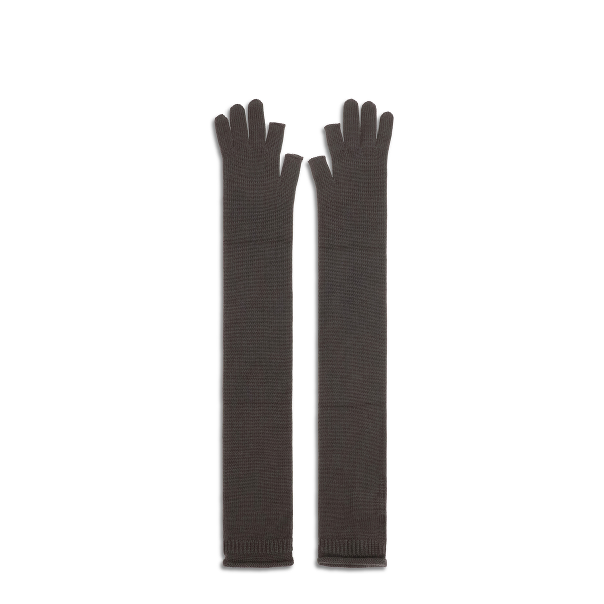 MAYFEYR - Rick Owens - Long Fingerless Wool Gloves - RP02F5491WS78