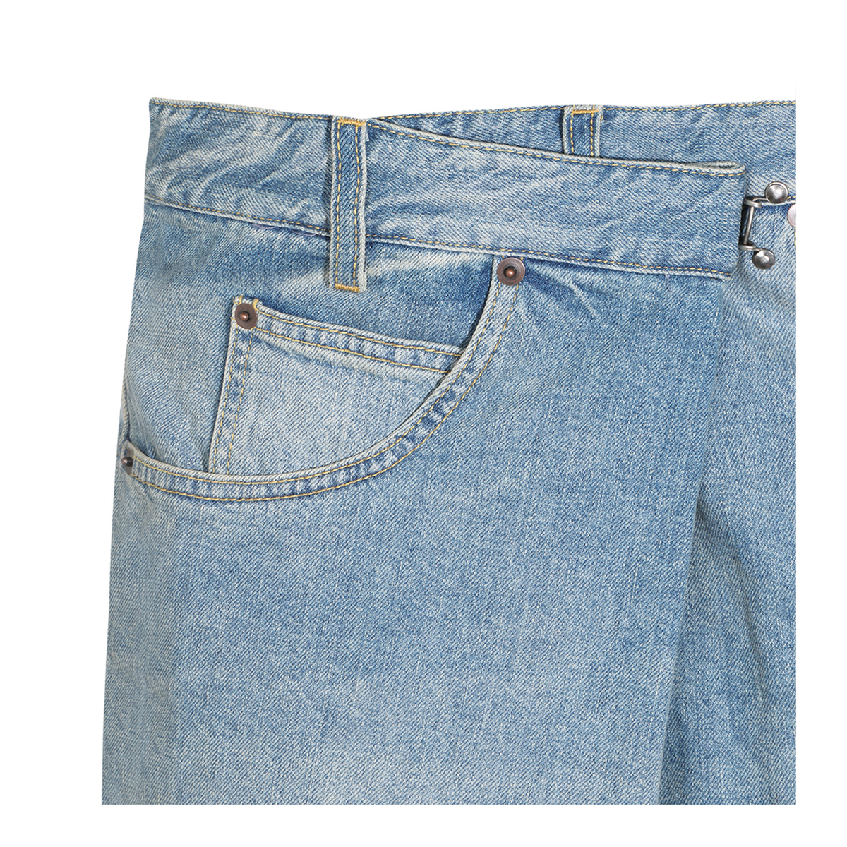 Light Blue Cotton Jeans