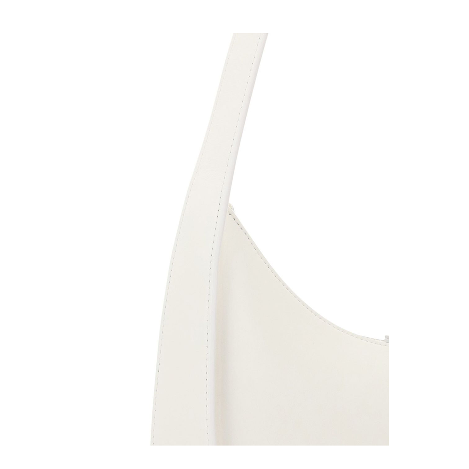 Ivory White Asymmetric Design Bag