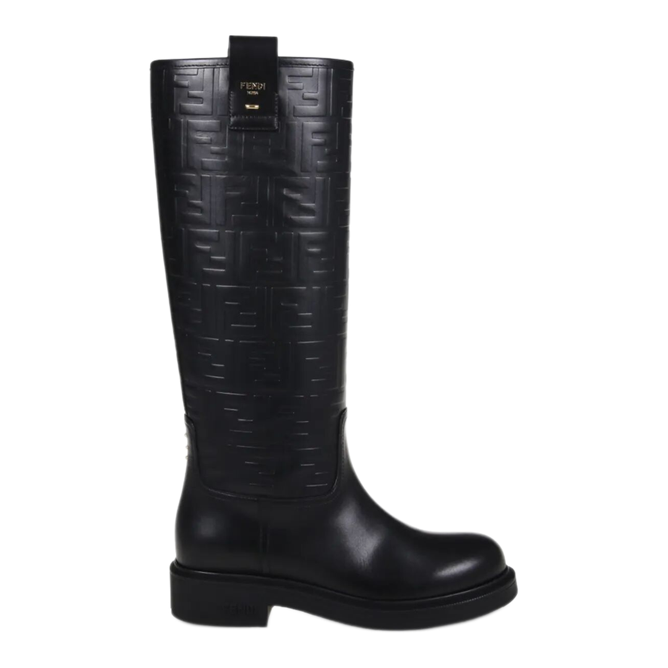 MAYFEYR - Fendi - Filo Stamped Ff Motif High Boots - 8W8574AY9OF0ABB